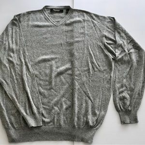 Bachrach men’s sweater made in Italy size L viscose acrylic cotton blend